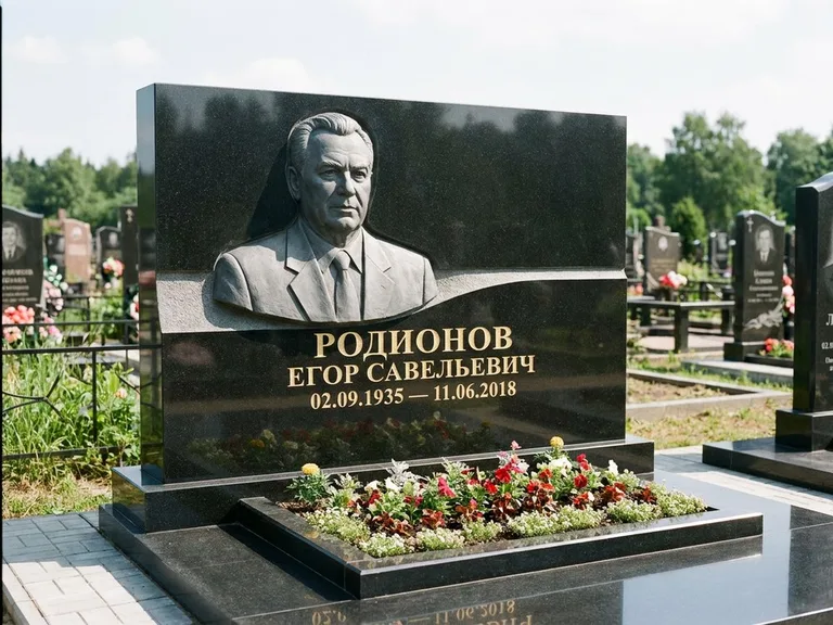 Памятник с барельефом — выполненная работа 27 в Белгороде