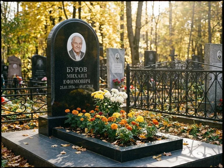 Керамический портрет — работа «Буров» в Белгороде
