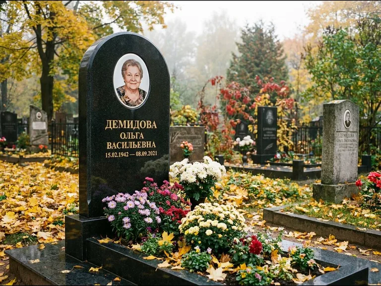 Керамический овал на стеле в Белгороде