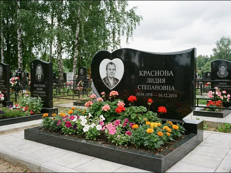 Портрет в форме сердца — работа «Краснова» в Белгороде