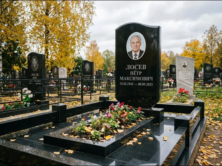 Керамический портрет — работа «Лосев» в Белгороде