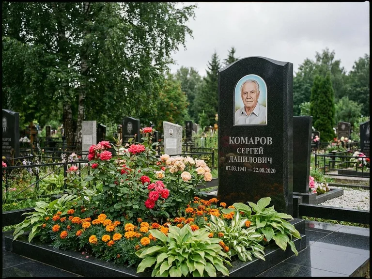Керамический портрет — работа «Комаров» в Белгороде