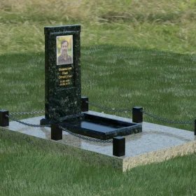 Памятник Гранитный вертикальный одиночный - П061