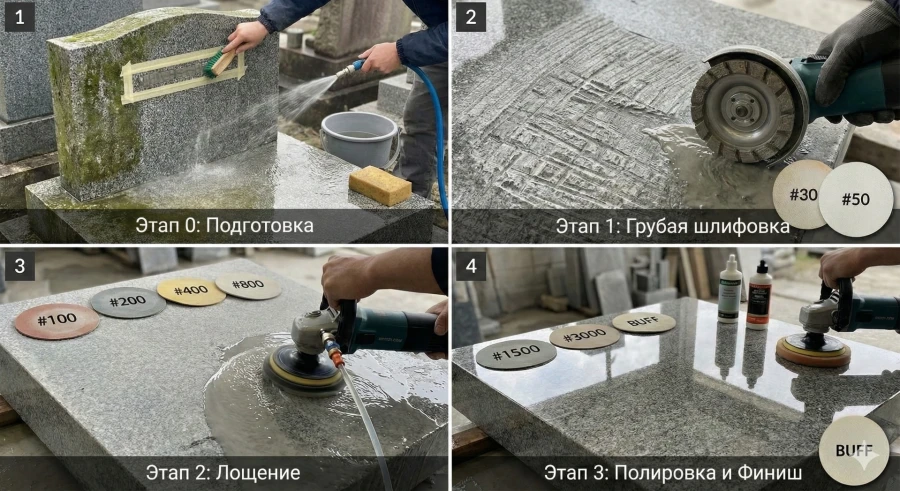 posledovatelnost-shlifovki-i-polirovki-granitnogo-pamyatnika