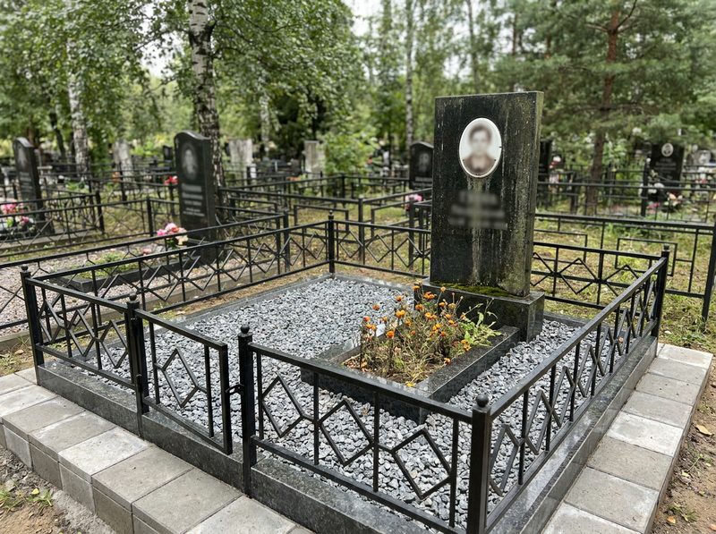 Благоустройство могилы в Белгороде — пример 4