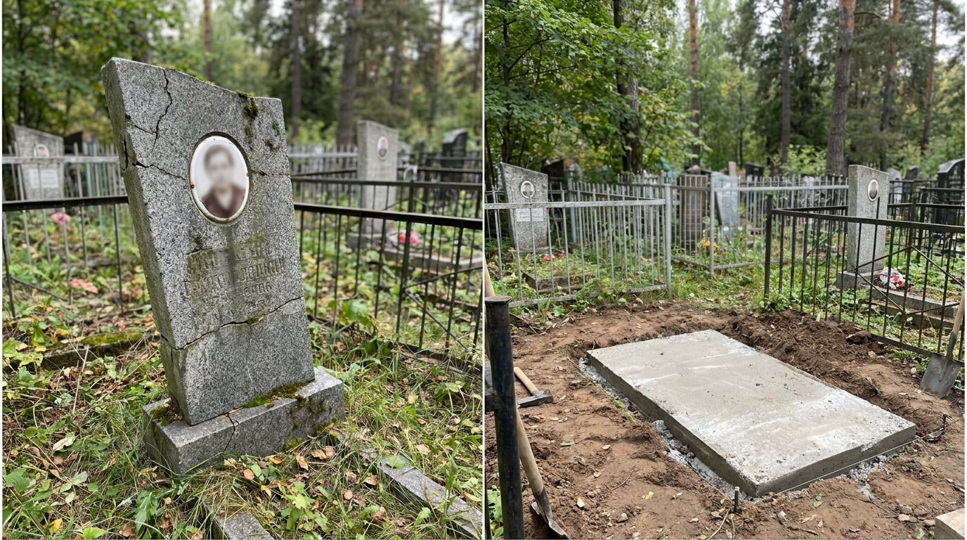 Демонтаж памятника в Белгороде — пример 1