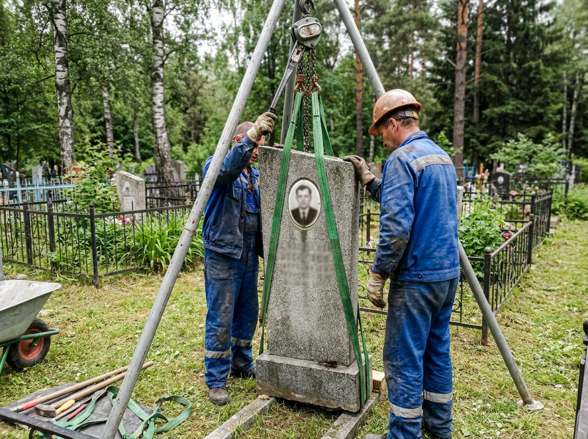 Демонтаж памятника в Белгороде — пример 3