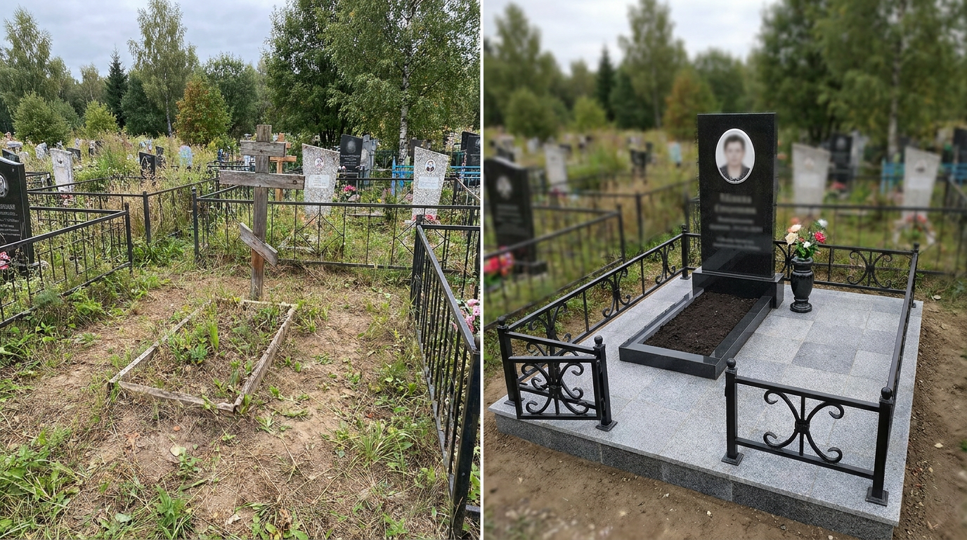 Памятник под ключ в Белгороде — пример 1